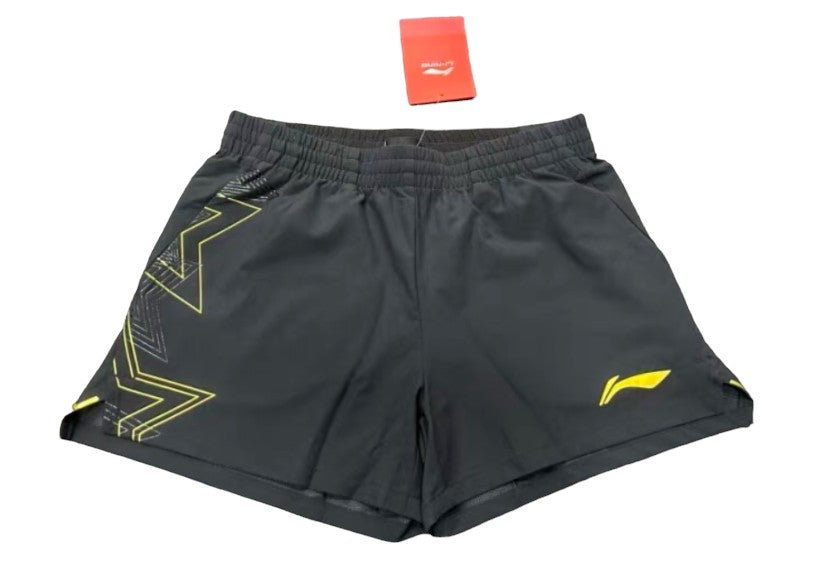 Short de l'équipe nationale des Jeux Asiatiques de Chine 2023 de Li-Ning - Noir