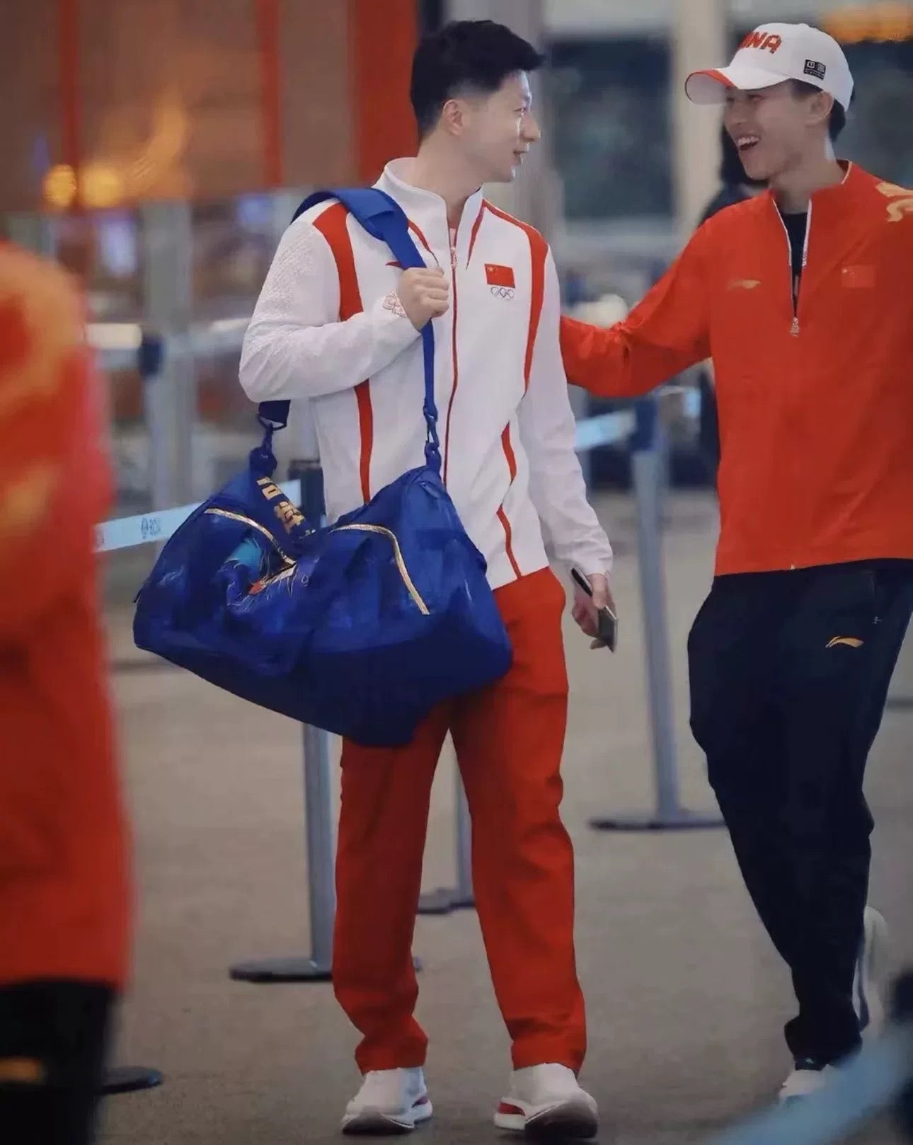 Paris Olympics 2024 Li-Ning Chinese National Table Tennis Bag (Red)