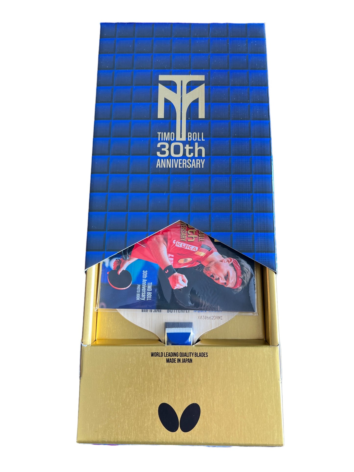 Bois Butterfly Timo Boll 30 ans Anniversaire