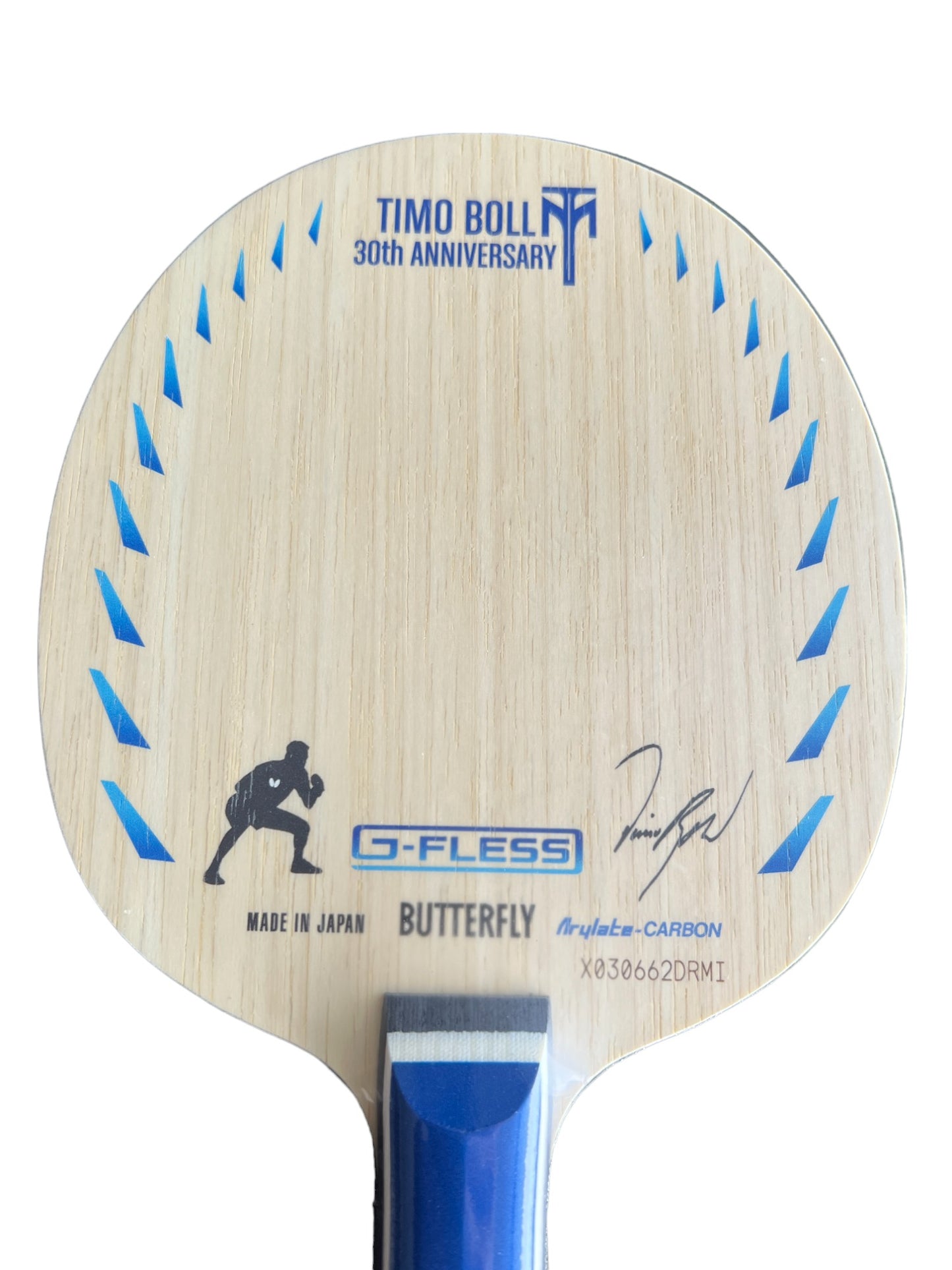 Bois Butterfly Timo Boll 30 ans Anniversaire