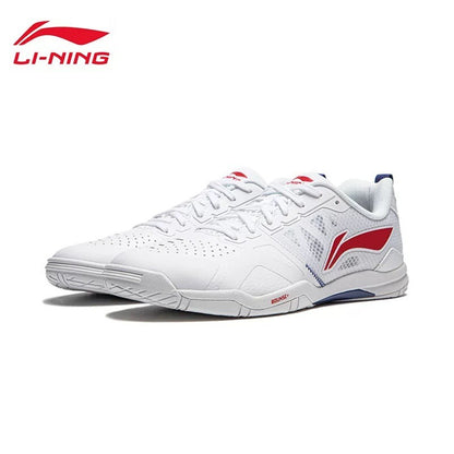 New Li-Ning Hawkeye 2.0 PRO Table Tennis Shoes (White/Red) White sole